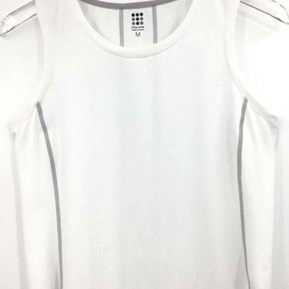 Title Nine White Vibe Tank Top - Picture 3 of 13